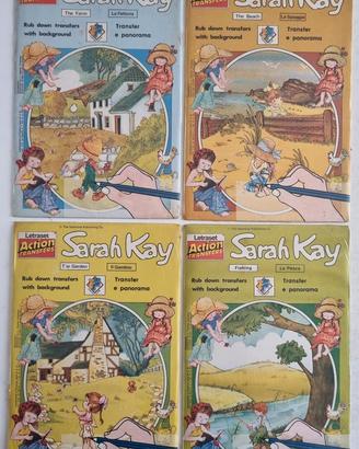 Sarah Kay Kit Trasferelli Anni '70 Rari