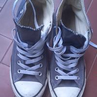 converse all stars alte blue jeans