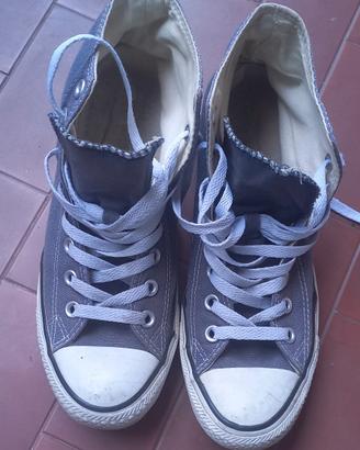 converse all stars alte blue jeans