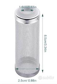 Coprifiltro acquario salva caridine e avannotti