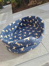 cuccia imbottita di stoffa