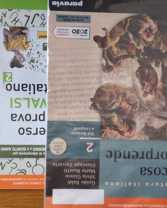 Libro di italiano per classe quarta superior