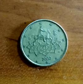 50 centesimi Marcaurelio 2002