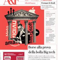 La Repubblica Affari&Finanza del 24 novembre 2025