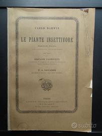 Libro, Darwin, Le piante insettivore, 1878