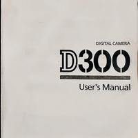 Manuale Nikon D300 User’s manual EN