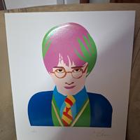 marco lodola ,serigrafia su cartonc. harry potter