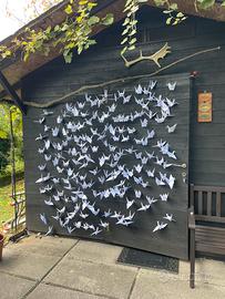 Fondale origami per foto, cerimonia, matrimonio