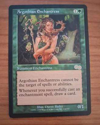 Carte MTG | Saga di Urza | Incantatrice Argothiana