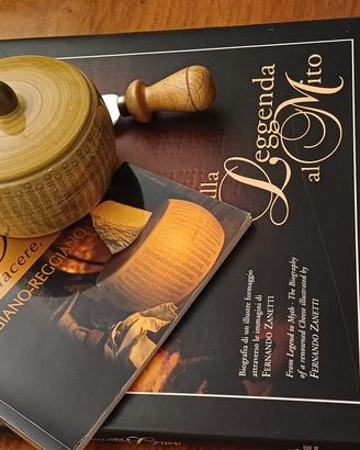 set parmiggiano reggiano libri cucina 