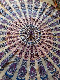 Arazzi Mandala Made in India cotone 170cm diametro