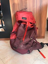 Zaino trekking donna forclaz mt 100 50 litri