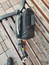 Portapacchi per canotto sella 