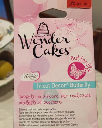 Silikomart Tappetino decorativo per farfalle