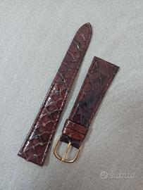 cinturino pelle di pitone 20 mm