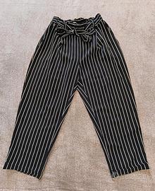 Pantaloni Dixie a righe con cintura - Small
