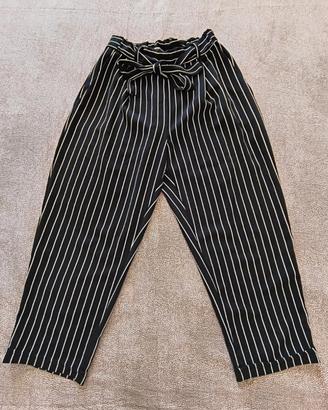 Pantaloni Dixie a righe con cintura - Small