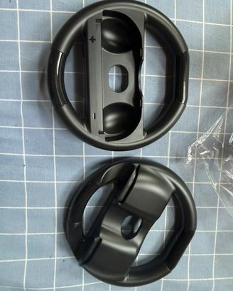 Coppia Volanti Neri per Joy-Con Nintendo Switch