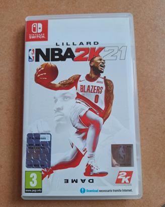 Videogioco Nintendo switch NBA 2K 21