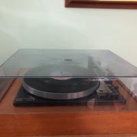 Giradischi vintage BSR P144 con base in legno