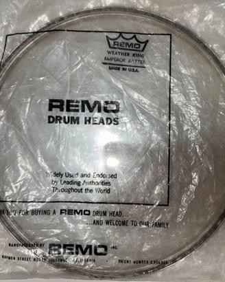 Remo emperor 8" pelle batteria acustica tom
