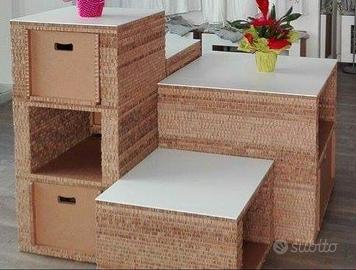 Mobili cartone pressato