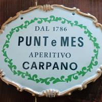  pubblicità carpano punt e mes vintage