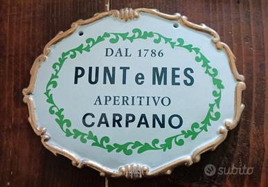 pubblicità carpano punt e mes vintage