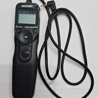 telecomando con timer per fotocamera Neewer.