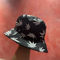 Cappello da pescatore reversibile Marijuana