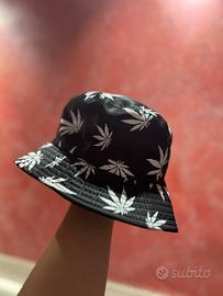 Cappello da pescatore reversibile Marijuana