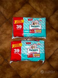 2 Pacchi pampers Mutandino taglia 7 (XXL 17+ kg)