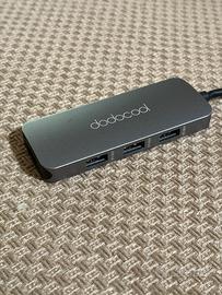 Hub Dodocool USB-c 7 in 1, ideale per Mac