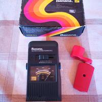 VINTAGE UNICO!! BANANA QUARTZ GUITAR TUNER BT-2