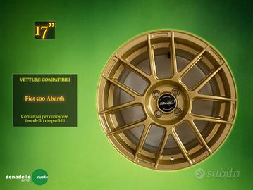 Cerchi in Lega 17" Fiat 500 Abarth