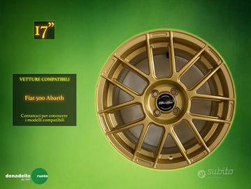 Cerchi in Lega 17" Fiat 500 Abarth