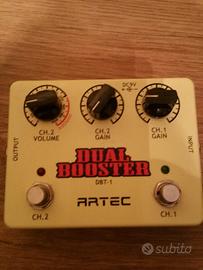 Pedalino chitarra Artec Dual Booster