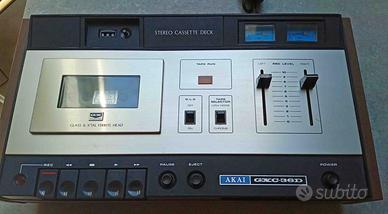 Piastra stereo a cassette AKAI GXC-36D