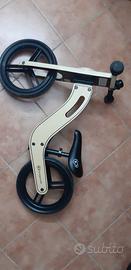 Bici in legno bambini senza pedali