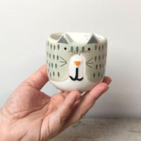 Portavaso Magnetizzato a Forma di Gatto - 6 cm
