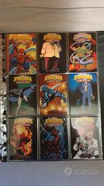 Lotto carte Spider-Man La Torre del Potere 12Cards