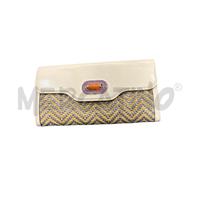 PORTA FOGLIO BULGARI BEIGE GRIGIO