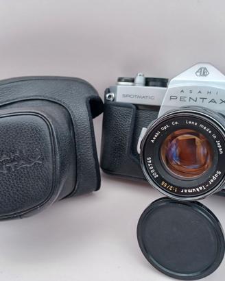 Pentax Spotmatic SP + Super-Takumar 55f/ 2 e custo