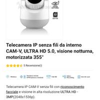 Telecamera IP senza fili da interno