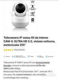 Telecamera IP senza fili da interno