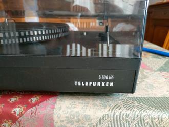 Giradischi Telefunken S600 per ricambi  			