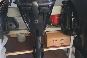 Motore mercury 9.9 2024 con 20 ore di moto