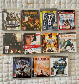 Lotto nr. 11 giochi ps3 come nuovi