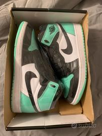 Jordan 1 high og verde acqua