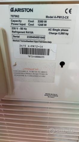 Condizionatore portatile Ariston - Elettrodomestici In vendita a Nuoro
